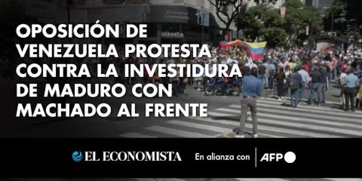 Oposición de Venezuela protesta contra la investidura de Maduro con ...