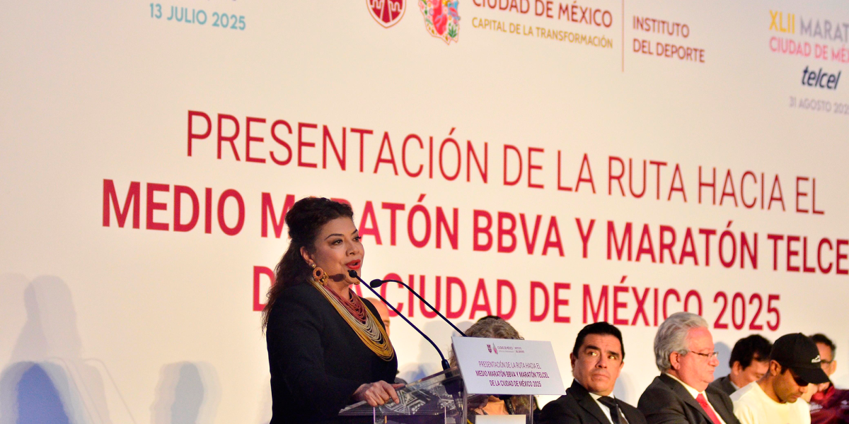 Presentan la ruta hacia el Medio Maratón y Maratón de la Ciudad de México