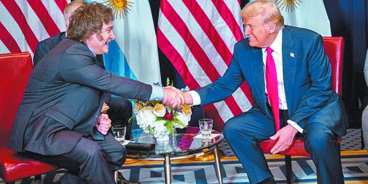 Trump respalda a Milei y lo invita, en próximos meses, a la Casa Blanca