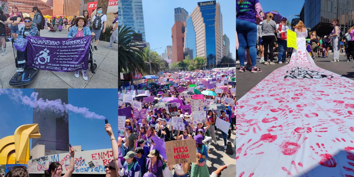 8M: Miles marchan en la CDMX para conmemorar el Día Internacional de la ...