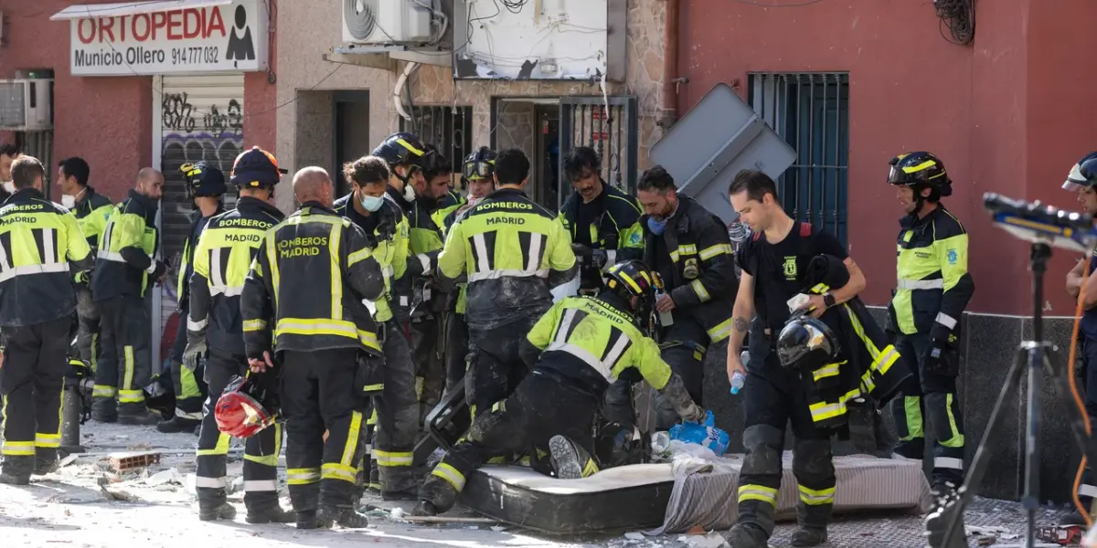 Al menos una veintena de heridos por una explosión en un bar en Madrid