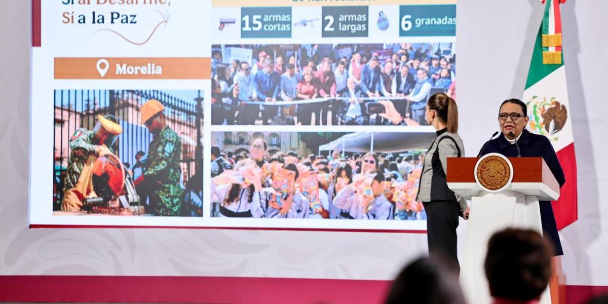 Arrancan Ferias del Bienestar y “Sí al Desarme, sí a la Paz” como parte ...