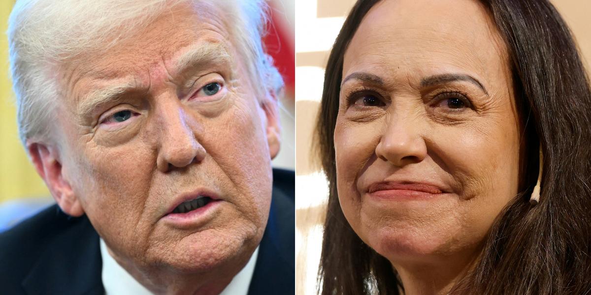 Trump recibe de forma privada a María Corina Machado: ¿Qué se sabe de la reunión?