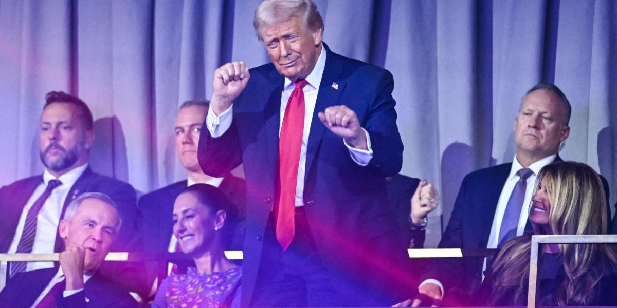 Un año después de su regreso a la Casa Blanca, Trump rompe el orden global