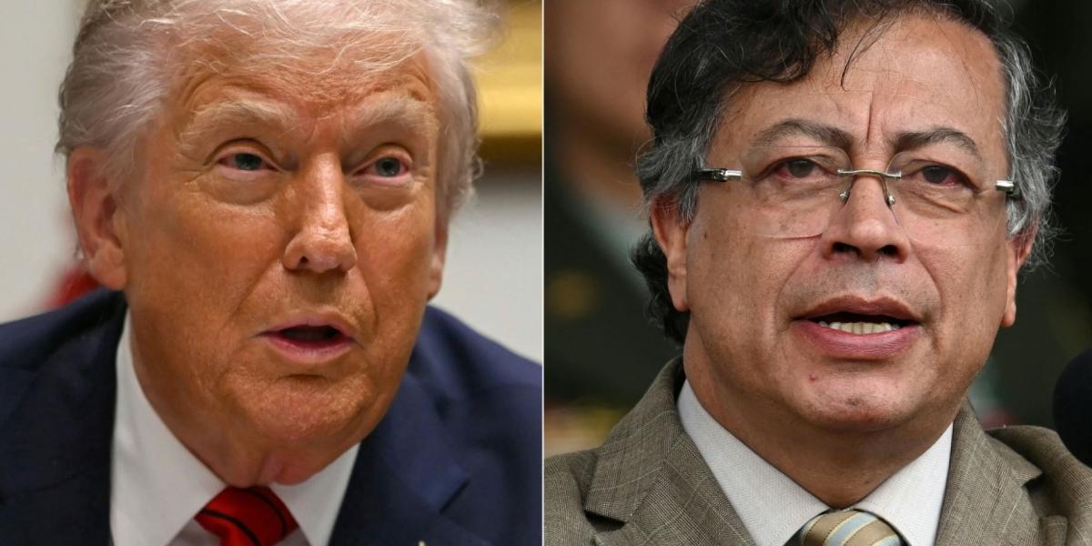 Inicia el encuentro entre Trump y Petro: En su primer cara a cara