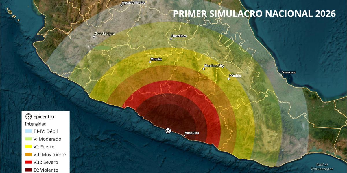 Primer Simulacro Nacional 2026: ¿Cuándo será, a qué hora, y en qué ...