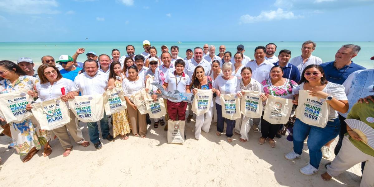 Con "Holbox Circular", la isla se convierte en modelo nacional de economía circular: Mara Lezama