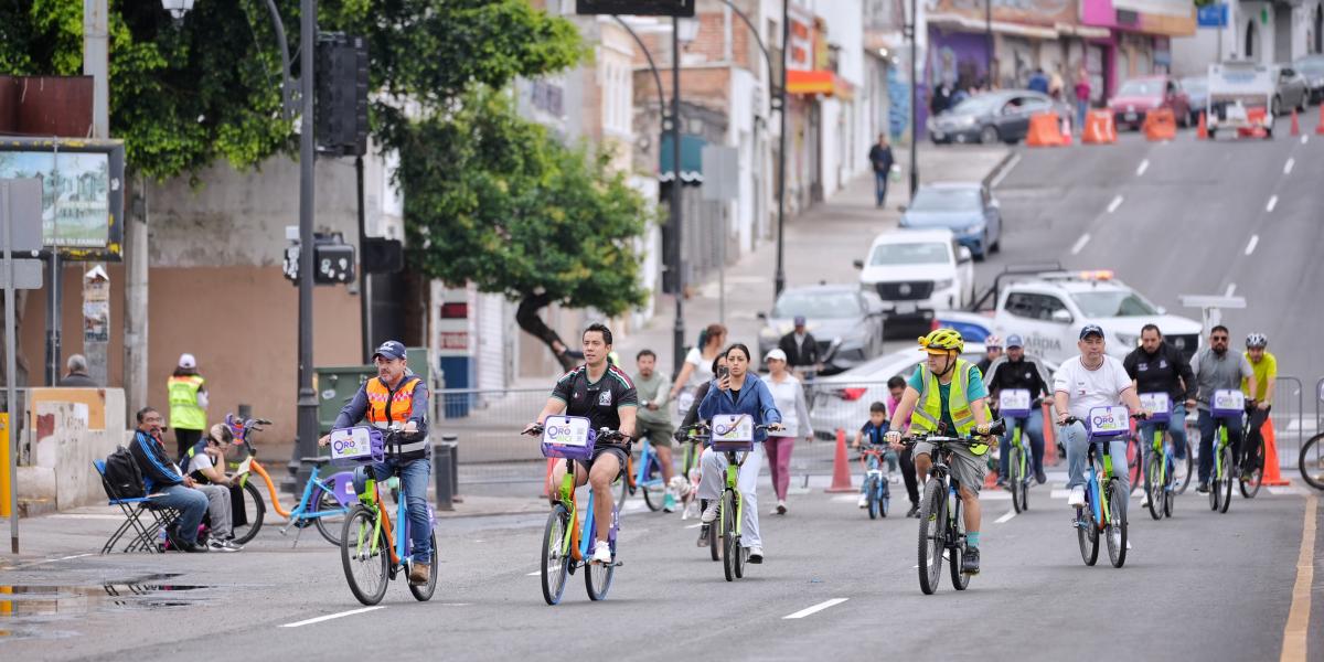 Felipe Macías apuesta por micromovilidad en Querétaro