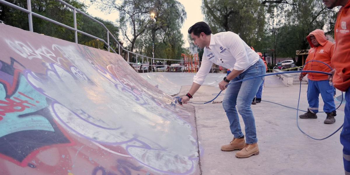 Promueve Felipe Macías rescate de espacios urbanos en Querétaro