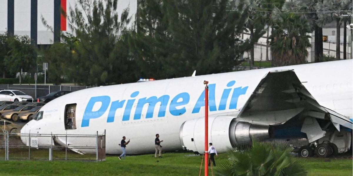 Photo: eleconomista.com.mx Miami : Cinq morts dans le crash d un avion cargo d Amazon
