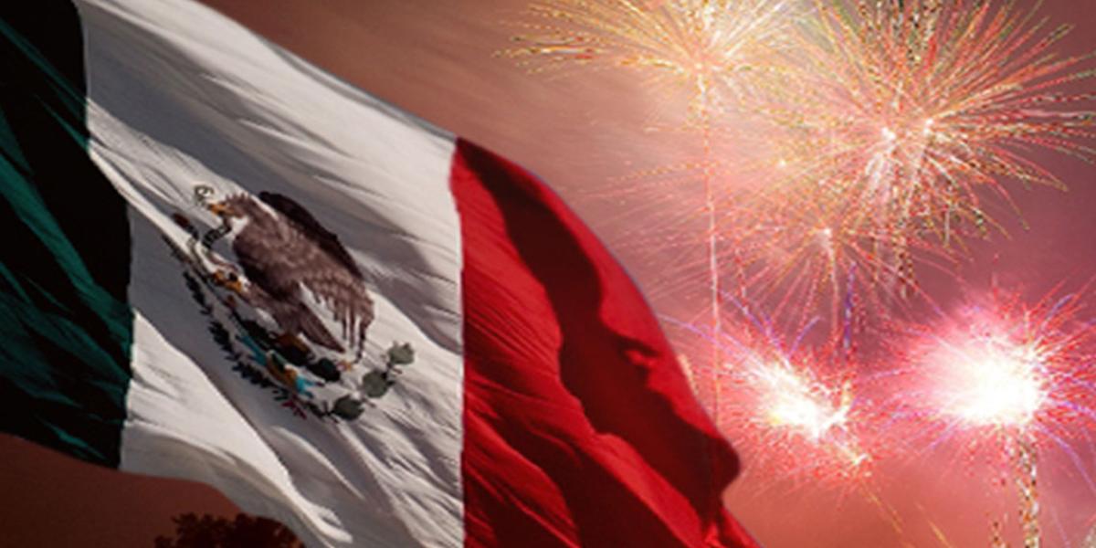 Festejar de verde, blanco y colorado
