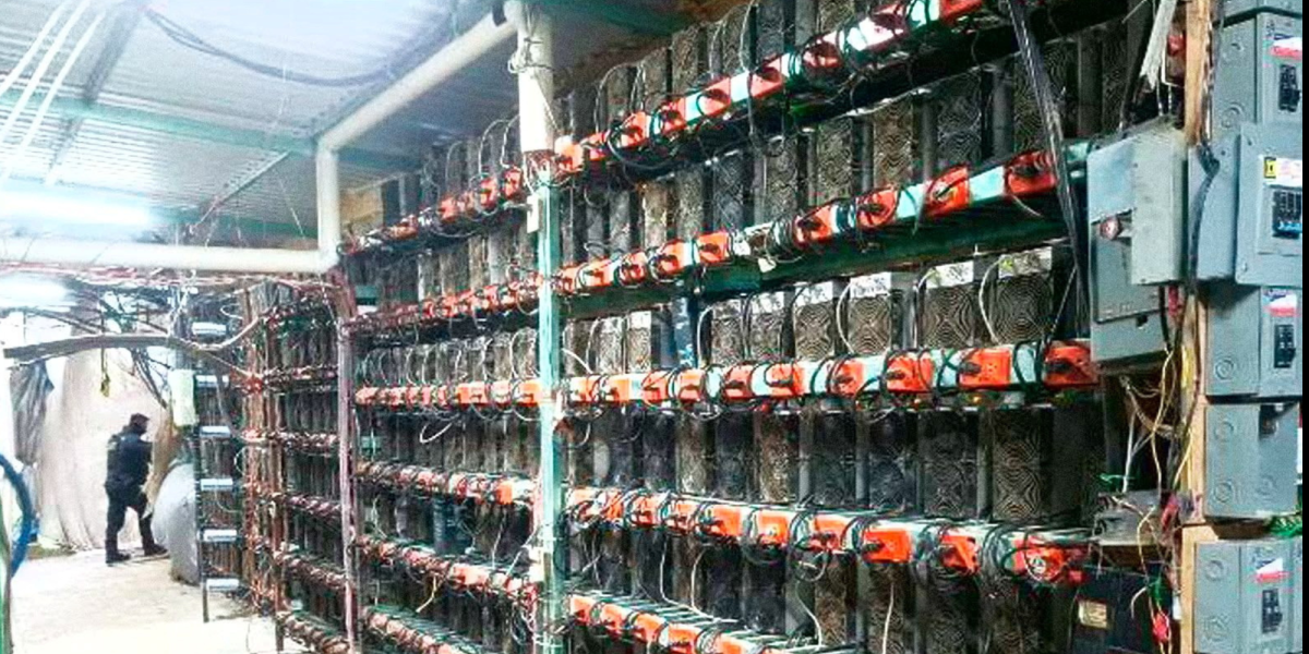 Granja clandestina de criptomonedas en Puebla revela nueva frontera financiera del crimen organizado