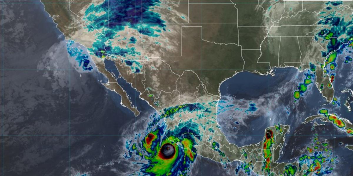 Hurricane Simon nears Mexico’s Pacific coast, bringing extreme rain and high waves