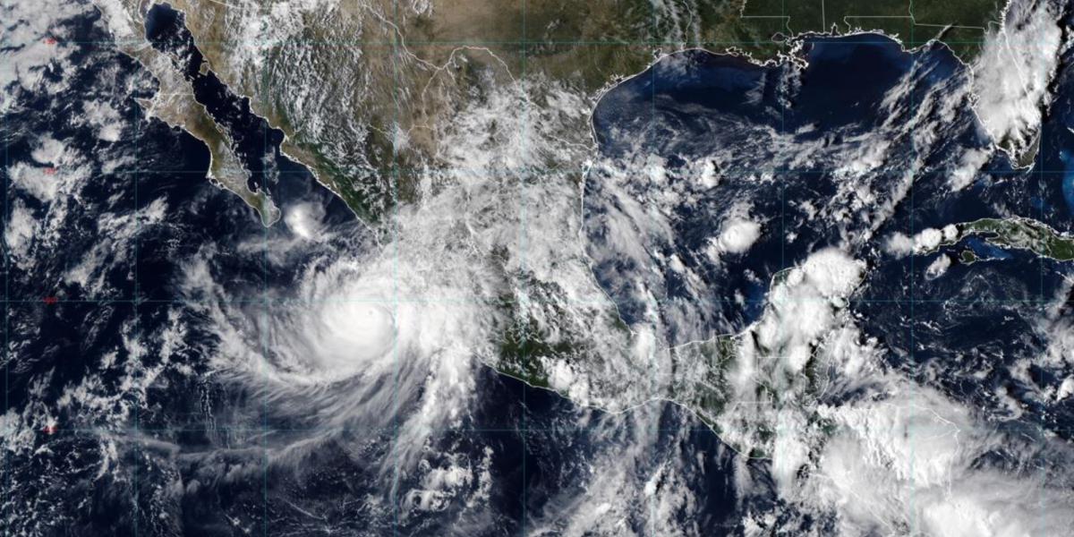 Hurricane Simon moves north off Mexico’s Pacific coast
