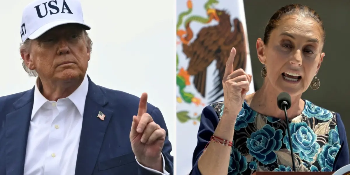 Trump again claims cartels govern Mexico and says he told Sheinbaum