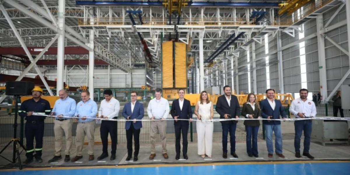 Arcosa opens 2.1 billion-peso galvanizing plant in Coahuila