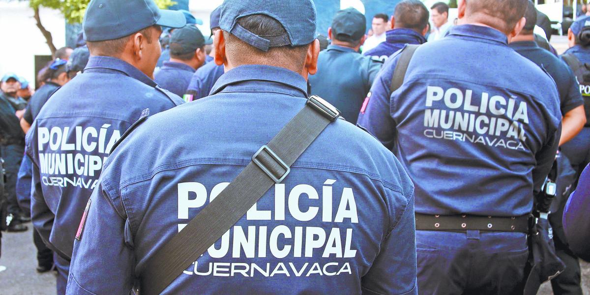 Fuerza policial municipal es la más baja desde 2010