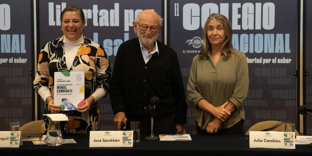 El Colegio Nacional to discuss the future of higher education in Mexico