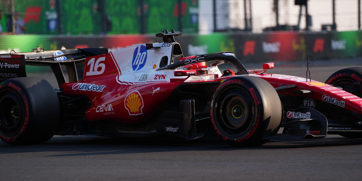 Leclerc tops second practice at the Mexico Grand Prix