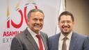 Octavio Romero, director del Infonavit, y Carlos Martínez, exdirector del Infonavit.