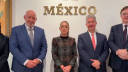 La presidenta Claudia Sheinbaum dio a conocer en un video que se reunió con directivos de Nestlé.