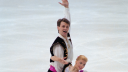 Yevgenia Shishkova y Vadim Naumov, patinadores.