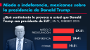 Miedo e indeferencia, mexicanos sobre la presidencia de Donald Trump