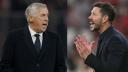 Carlo Ancelotti y Diego Simeone.