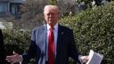 El presidente Donald Trump hablando con la prensa en la Casa Blanca. Foto: Reuters