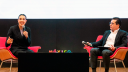 La Secretaria de Turismo del Gobierno de México, Josefina Rodríguez, y elvicepresidente y director general de BBVA México, Eduardo Osuna Osuna, anunciaron la estrategia “Alianza por México”.