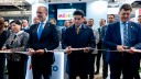 El gobernador de Nuevo León, Samuel García Sepúlveda inauguró el stand del estado en el Pabellón México de la Hannover Messe.