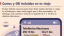 Existen distintas opciones para tener datos móviles durante un viajes en el extranjero, estas varían según país y días contratados, sin embargo, esto costaría e incluiría un paquete de 7 a 10 días en distintas alternativas.