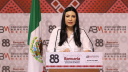 Victoria Rodríguez Ceja, gobernadora del Banco de México, en la inauguración de la 88 Convención Bancaria.