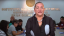 Guadalupe Taddei, consejera presidenta del INE.