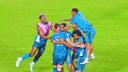 .Al Hilal players celebrate after the match REUTERS/Hannah Mckay