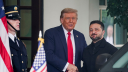 Reunión entre el presidente de Estados Unidos, Donald Trump; el mandatario ucraniano, Volodimir Zelenski y líderes de la Unión Europea.
