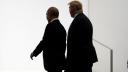 Putin y el presidente de los Estados Unidos, Donald Trump, caminan durante la cumbre de líderes del G20 en Osaka, Japón. 
