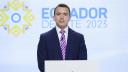 Noboa fue el primero en inscribir su candidatura para los comicios de Ecuador en representación de la alianza Acción Democrática Nacional (ADN). Foto: Reuters.