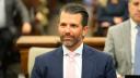 Donald Trump Jr. es interrogado en juicio por fraude financiero en Nueva York. Foto: AFP