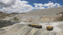 Mina de cobre Las Bambas en Challhuahuacho, Perú. Foto: AFP