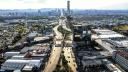 PUEBLA, MEXICO - JANUARY 02, 2023: Beautiful aerial view of the city of Puebla in Mexico.