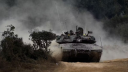 Un tanque israelí se prepara para cruzar el sur del Líbano, 1 de octubre de 2024.