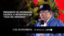 El presidente de Nicaragua, Daniel Ortega, fustigó el lunes al primer ministro de Israel, Benjamin Netanyahu, por la guerra en Gaza al afirmar que es “hijo del demonio”. 

¡Síguenos en nuestras redes sociales para mantenerte informado! 

Twitter: https://twitter.com/eleconomista 
Facebook: https://www.facebook.com/ElEconomista.mx 
Instagram: https://www.instagram.com/eleconomistamx 
LinkedIn: https://www.linkedin.com/company/el-economista/ 

#ElEconomista #EETV