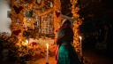 Ofrenda tradicional en Michoacán.