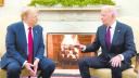 Encuentro armonioso entre el presidente Biden y Trump, ayer en la Casa Blanca. Foto: Reuters