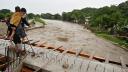 Damnificados por la tormenta Sara tuvieron que abandonar sus residencias, para hallar zonas más seguras.