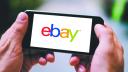 COLOGNE, GERMANY - MARCH 10, 2018: Closeup of iPhone Screen with eBay LOGO or ICON