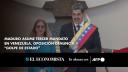 El presidente de Venezuela, Nicolás Maduro, asumió el viernes su tercer mandato consecutivo, entre el desconocimiento internacional y la denuncia opositora de "golpe de Estado" en su reivindicación de la victoria de Edmundo González Urrutia.

Para más información del tema, visita: 
Twitter: https://twitter.com/eleconomista 
Sitio web: https://www.eleconomista.com.mx/ 
Facebook: https://www.facebook.com/ElEconomista.mx 

#ElEconomista #CapitalHumano #EETV