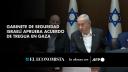 El gabinete de seguridad israelí aprobó el viernes el acuerdo de tregua con Hamás en la Franja de Gaza, que permitirá un canje de rehenes por prisioneros palestinos, indicó la oficina del primer ministro de Israel, Benjamin Netanyahu.

¡Síguenos en nuestras redes sociales para mantenerte informado!

Twitter: https://twitter.com/eleconomista 
Facebook: https://www.facebook.com/ElEconomista.mx
Instagram: https://www.instagram.com/eleconomistamx
LinkedIn: https://www.linkedin.com/company/el-economista/

#ElEconomista #EETV