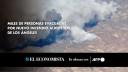 Un nuevo incendio forestal se desató al norte de Los Ángeles este miércoles, obligando a las autoridades a emitir miles de órdenes de evacuación en la costa oeste de Estados Unidos, acechada durante dos semanas por voraces llamaradas.

Para más información del tema, visita: 
Twitter: https://twitter.com/eleconomista 
Sitio web: https://www.eleconomista.com.mx/ 
Facebook: https://www.facebook.com/ElEconomista.mx 

#ElEconomista #CapitalHumano #EETV